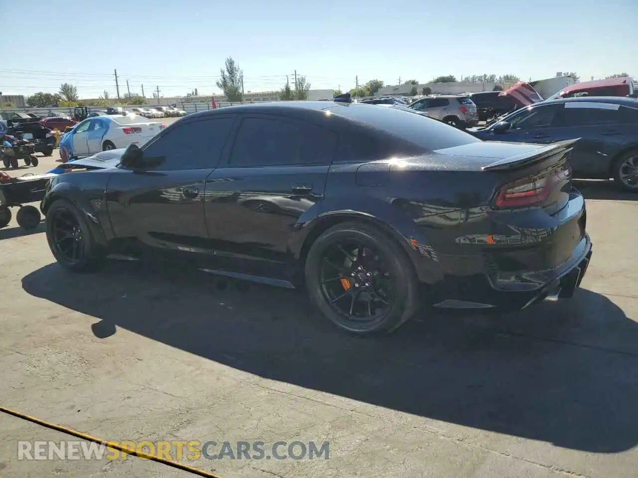2 Photograph of a damaged car 2C3CDXL90MH590422 DODGE CHARGER 2021