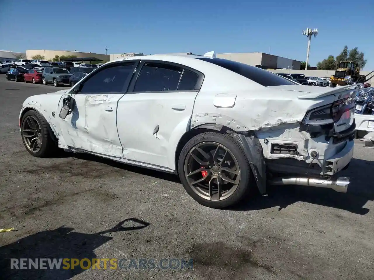 2 Photograph of a damaged car 2C3CDXL91MH592728 DODGE CHARGER 2021