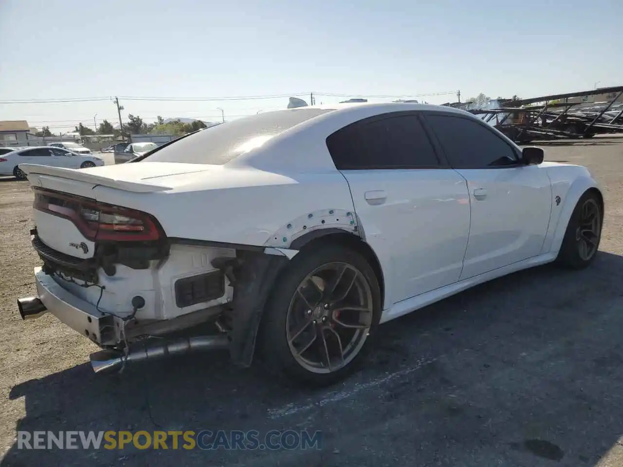3 Photograph of a damaged car 2C3CDXL91MH592728 DODGE CHARGER 2021