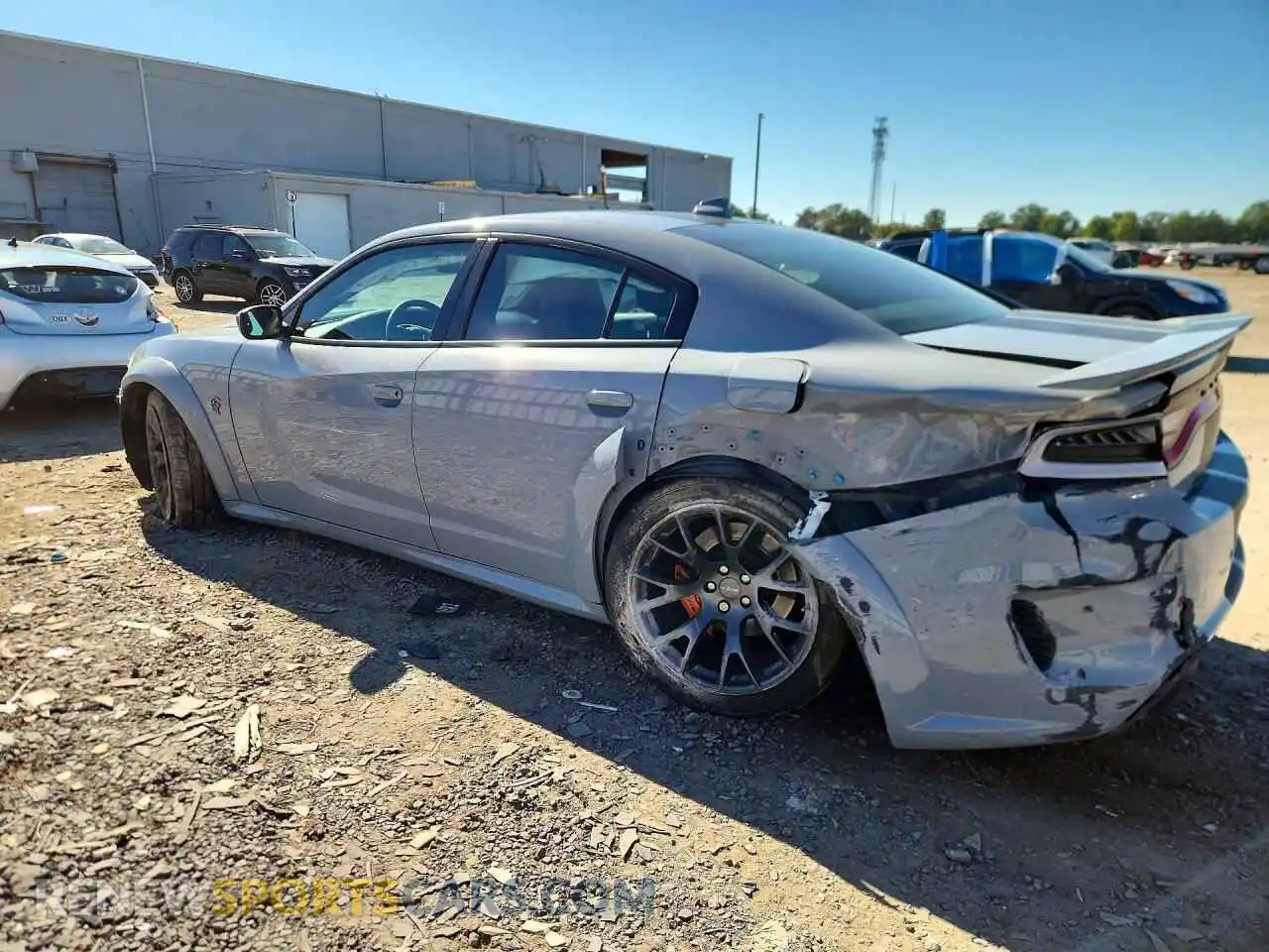2 Photograph of a damaged car 2C3CDXL91MH668108 DODGE CHARGER 2021