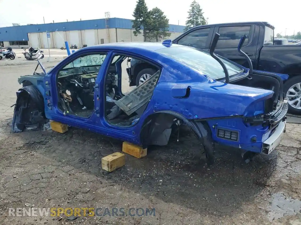 2 Photograph of a damaged car 2C3CDXL94MH619260 DODGE CHARGER 2021