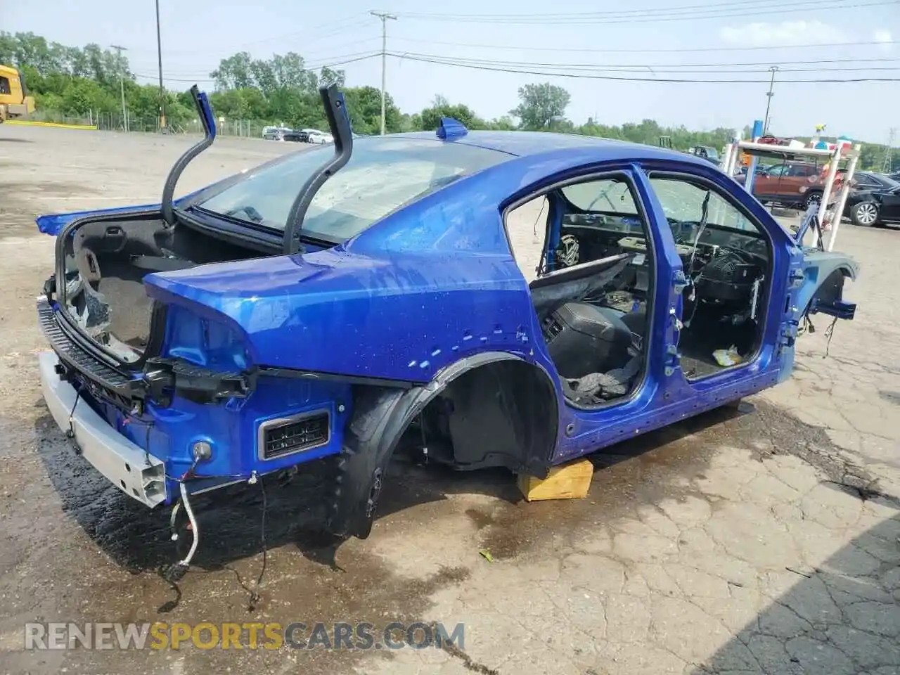 3 Photograph of a damaged car 2C3CDXL94MH619260 DODGE CHARGER 2021
