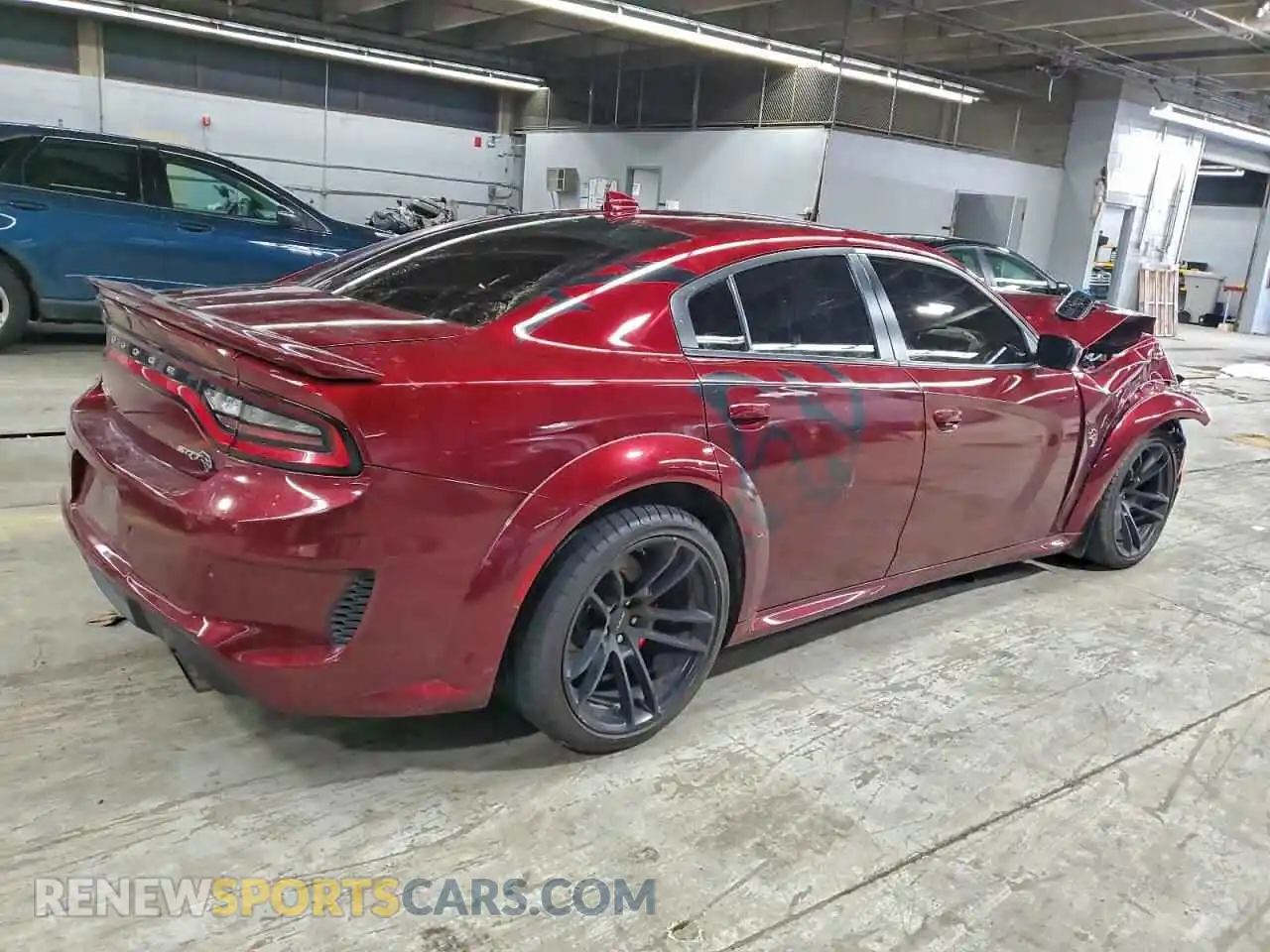 3 Photograph of a damaged car 2C3CDXL96MH580381 DODGE CHARGER 2021
