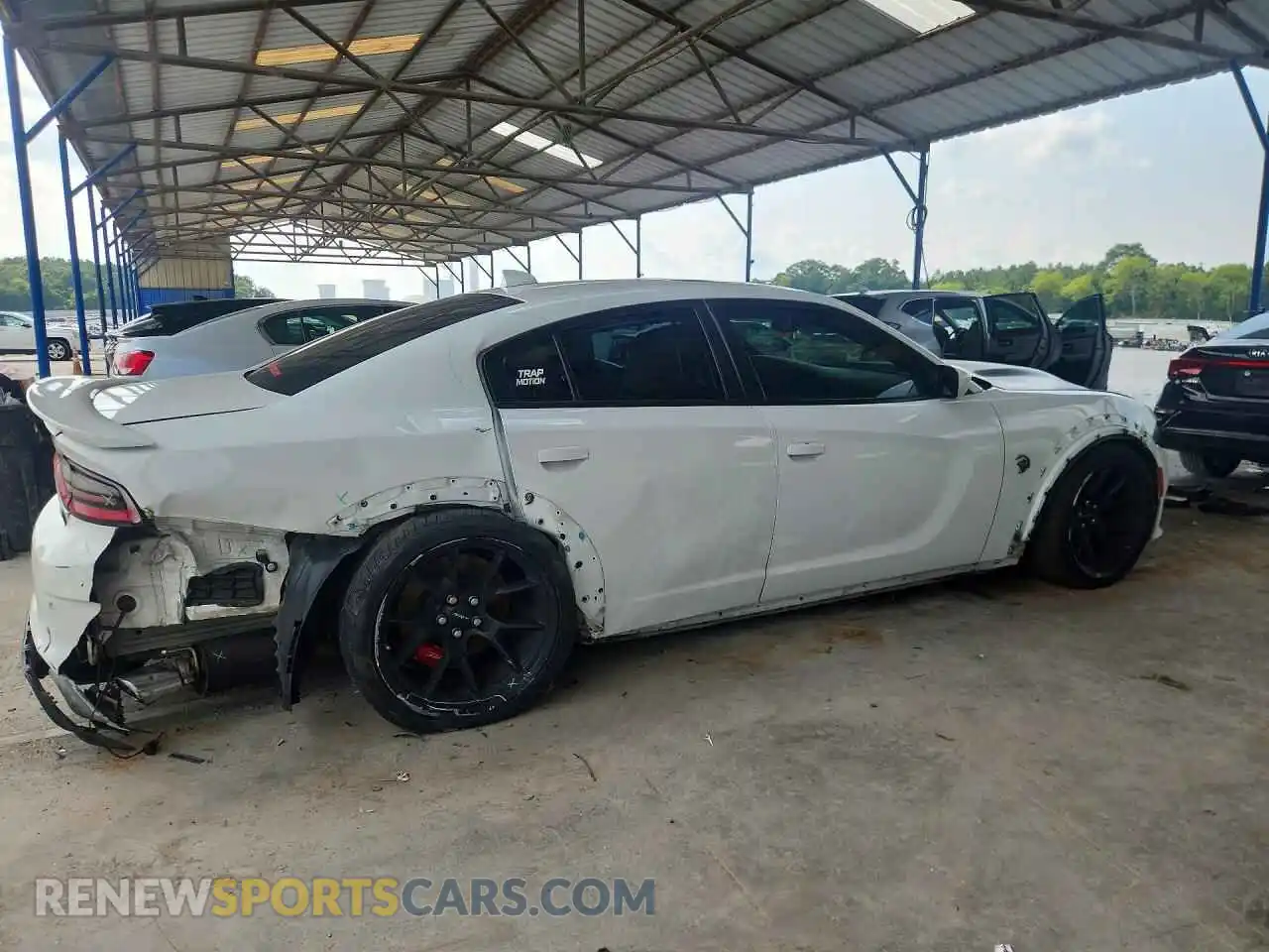 3 Photograph of a damaged car 2C3CDXL96MH596368 DODGE CHARGER 2021