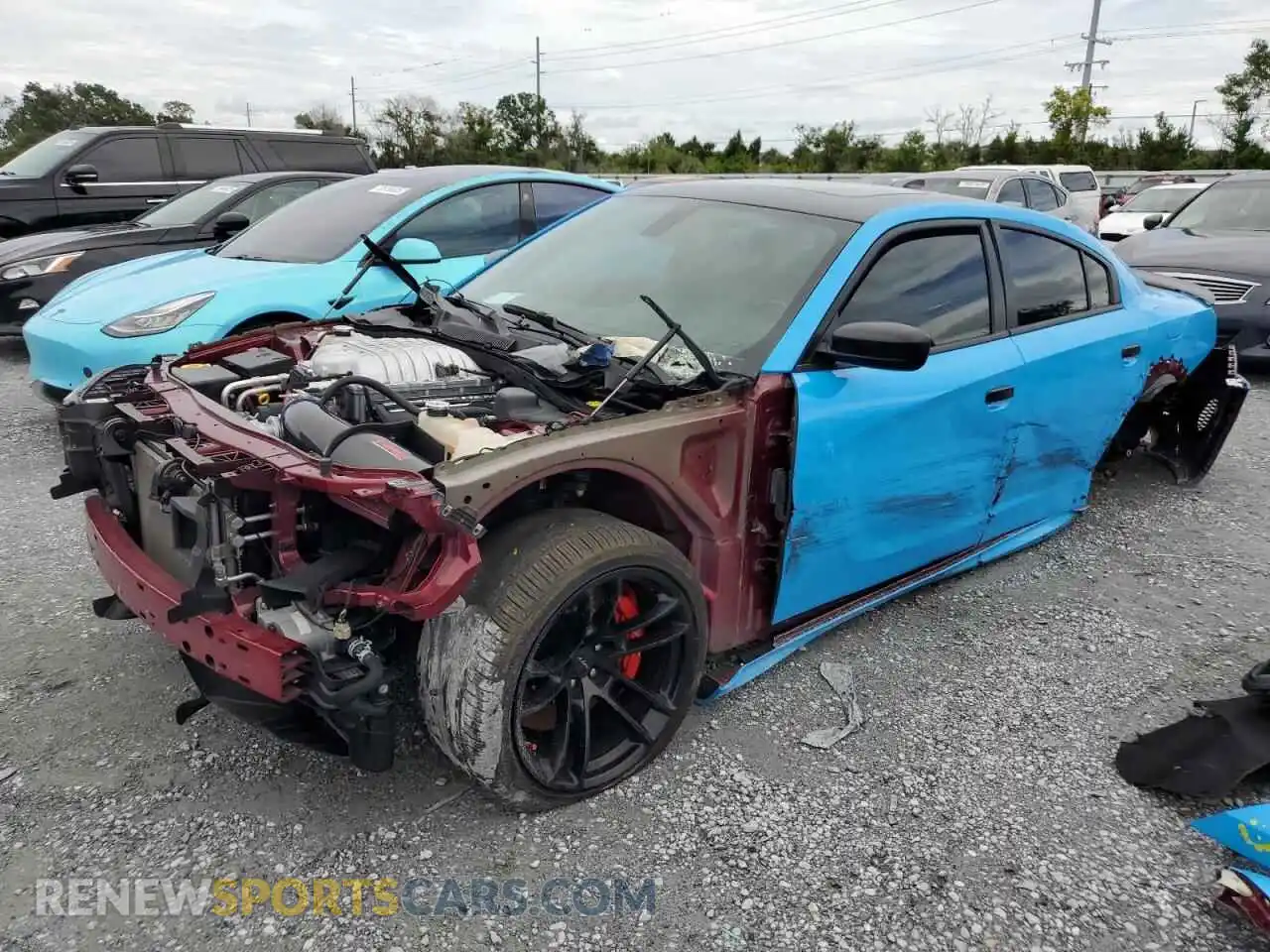 1 fotografías del automóvil dañado 2C3CDXL97MH630642 DODGE CHARGER 2021