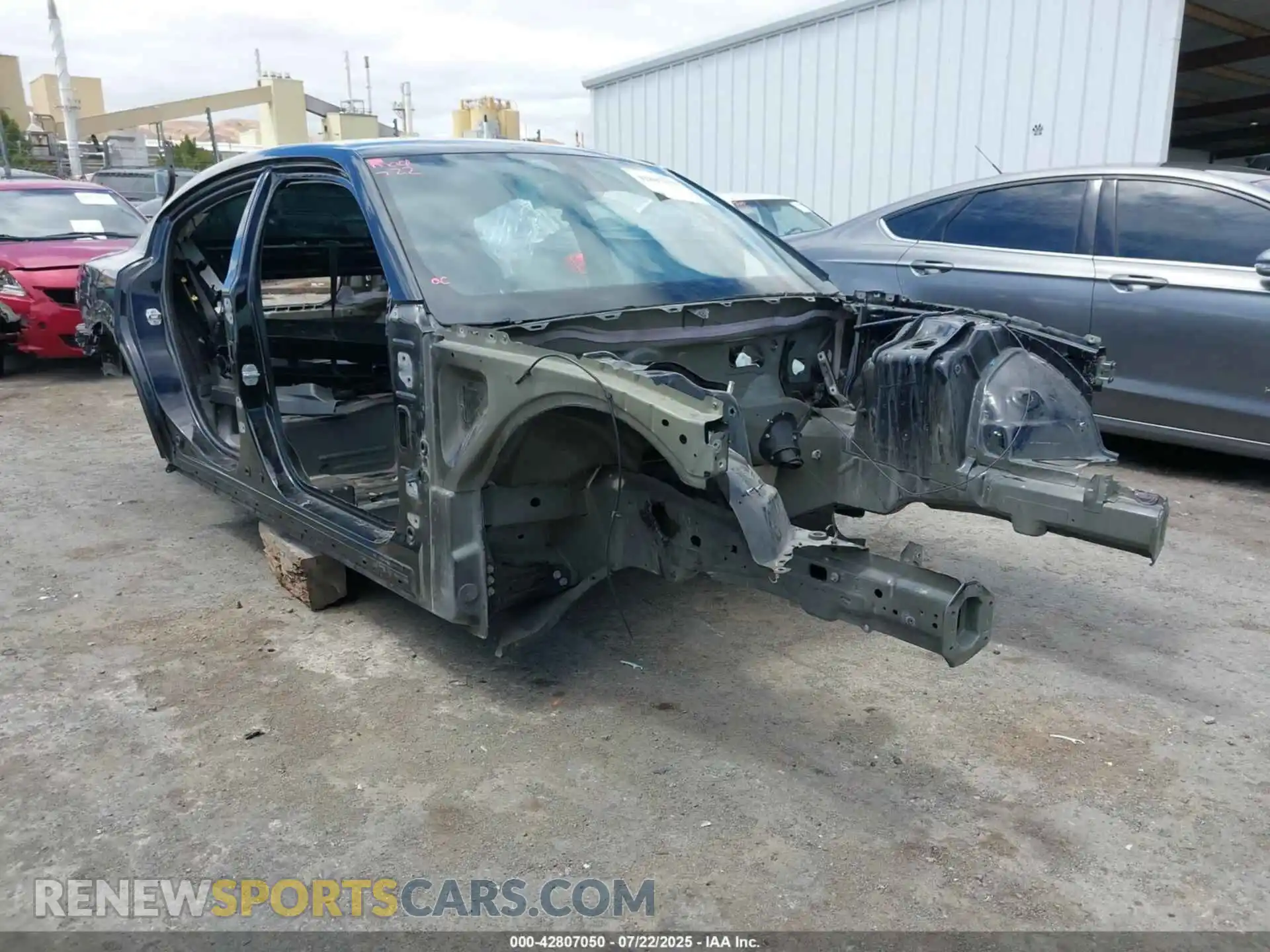 1 Photograph of a damaged car 2C3CDXL9XMH623023 DODGE CHARGER 2021