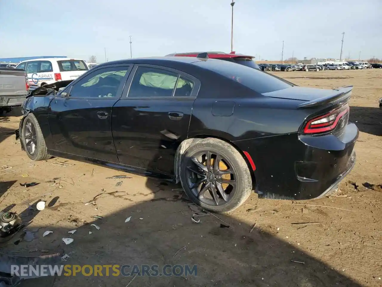 2 Photograph of a damaged car 2C3CDXMG0MH504958 DODGE CHARGER 2021