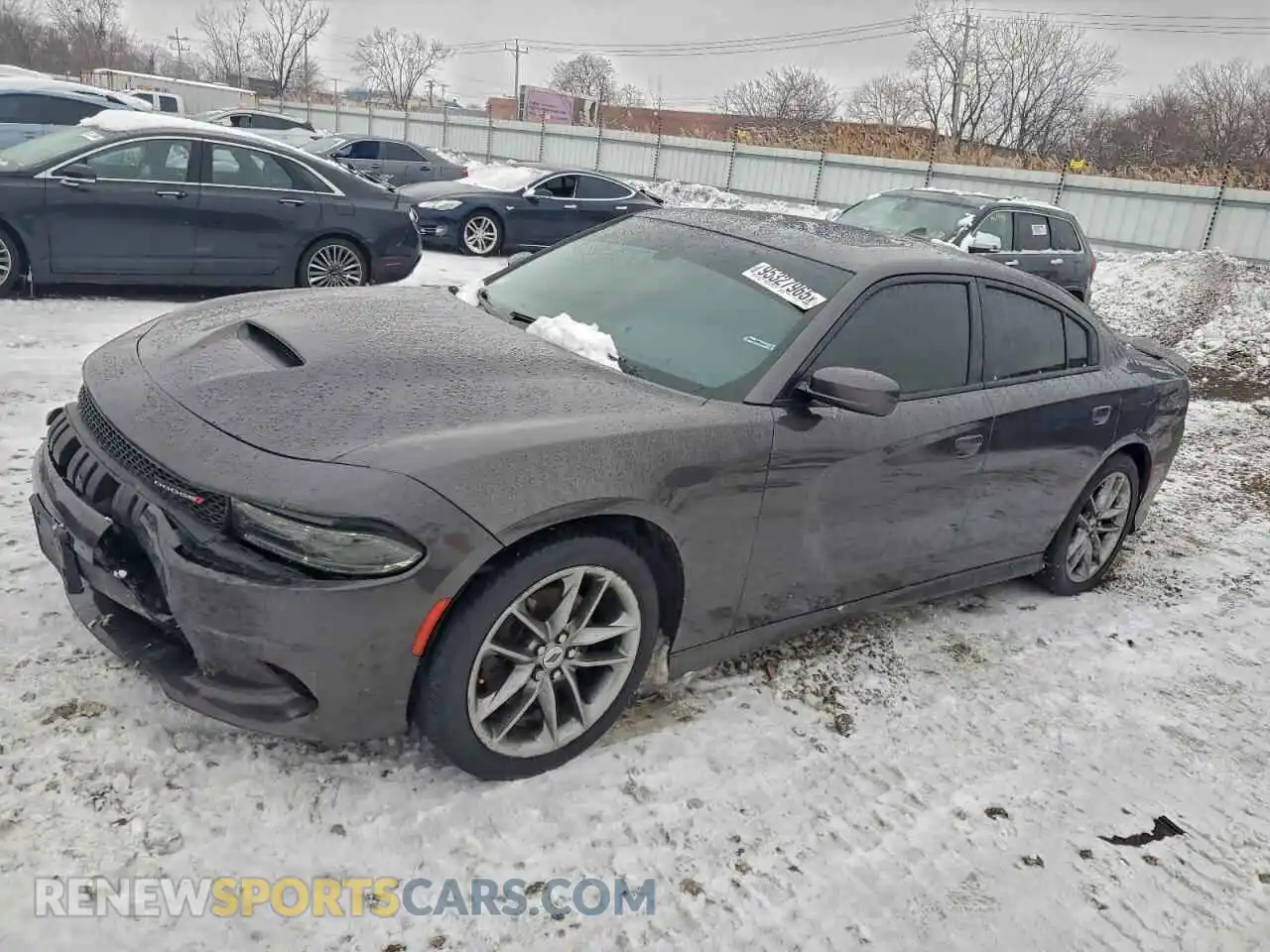1 Photograph of a damaged car 2C3CDXMG2MH502130 DODGE CHARGER 2021