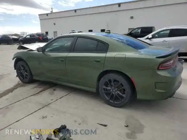 2 Photograph of a damaged car 2C3CDXMG4MH606120 DODGE CHARGER 2021