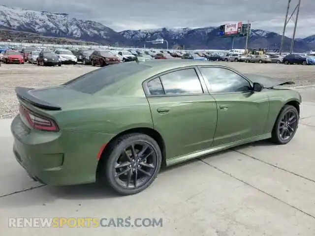 3 Photograph of a damaged car 2C3CDXMG4MH606120 DODGE CHARGER 2021