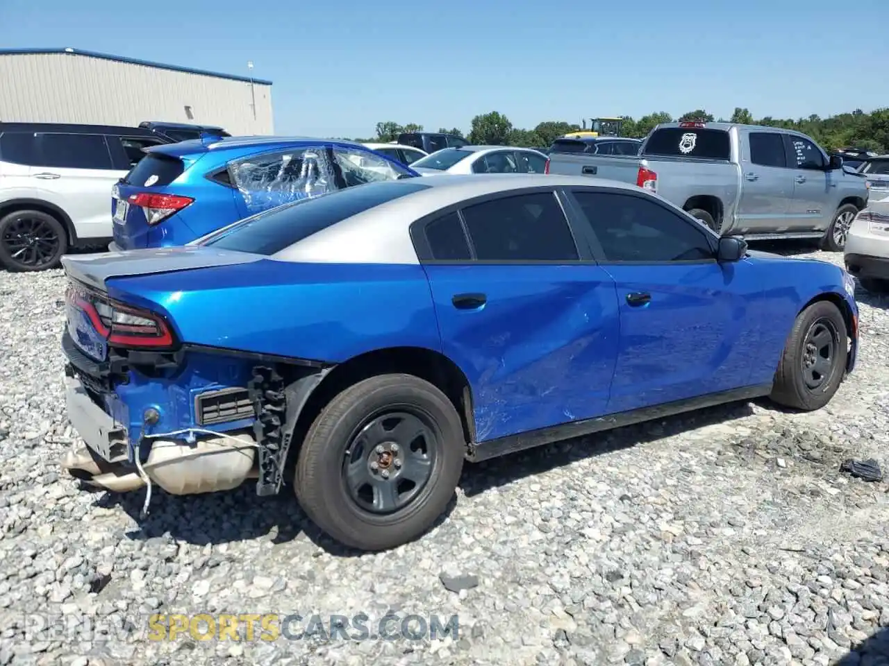 3 Photograph of a damaged car 2C3CDXAT3NH116688 DODGE CHARGER 2022