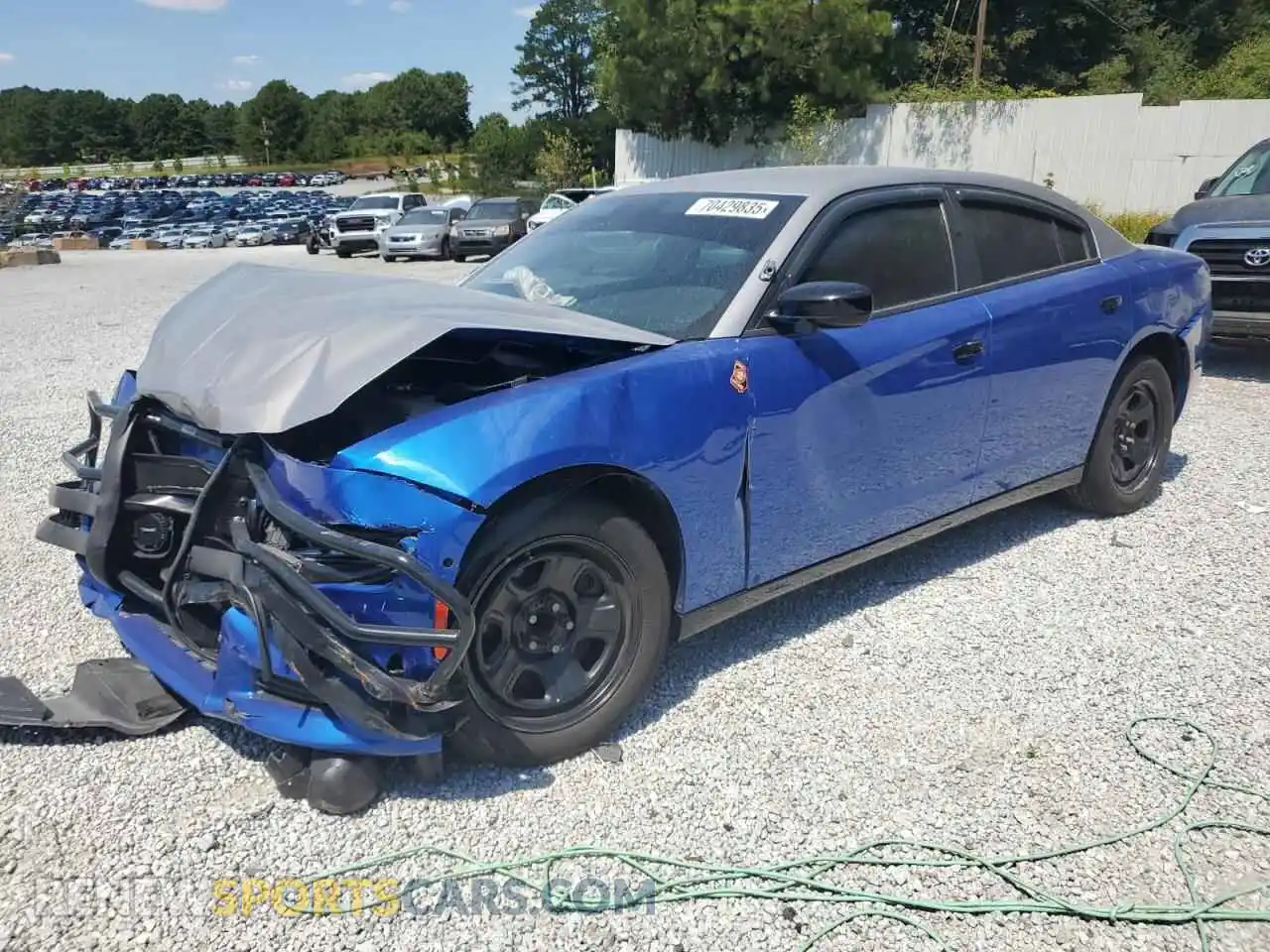 1 Photograph of a damaged car 2C3CDXAT5NH116661 DODGE CHARGER 2022