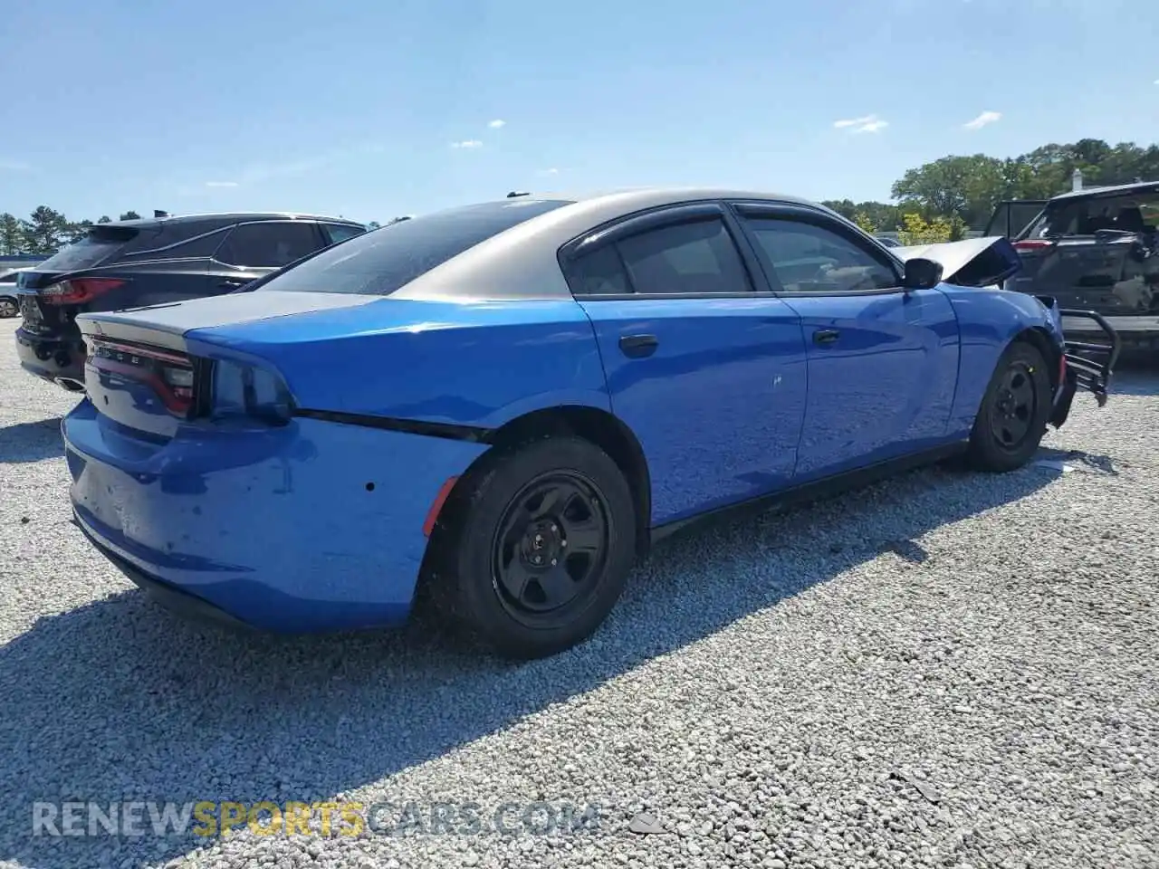 3 Photograph of a damaged car 2C3CDXAT5NH116661 DODGE CHARGER 2022