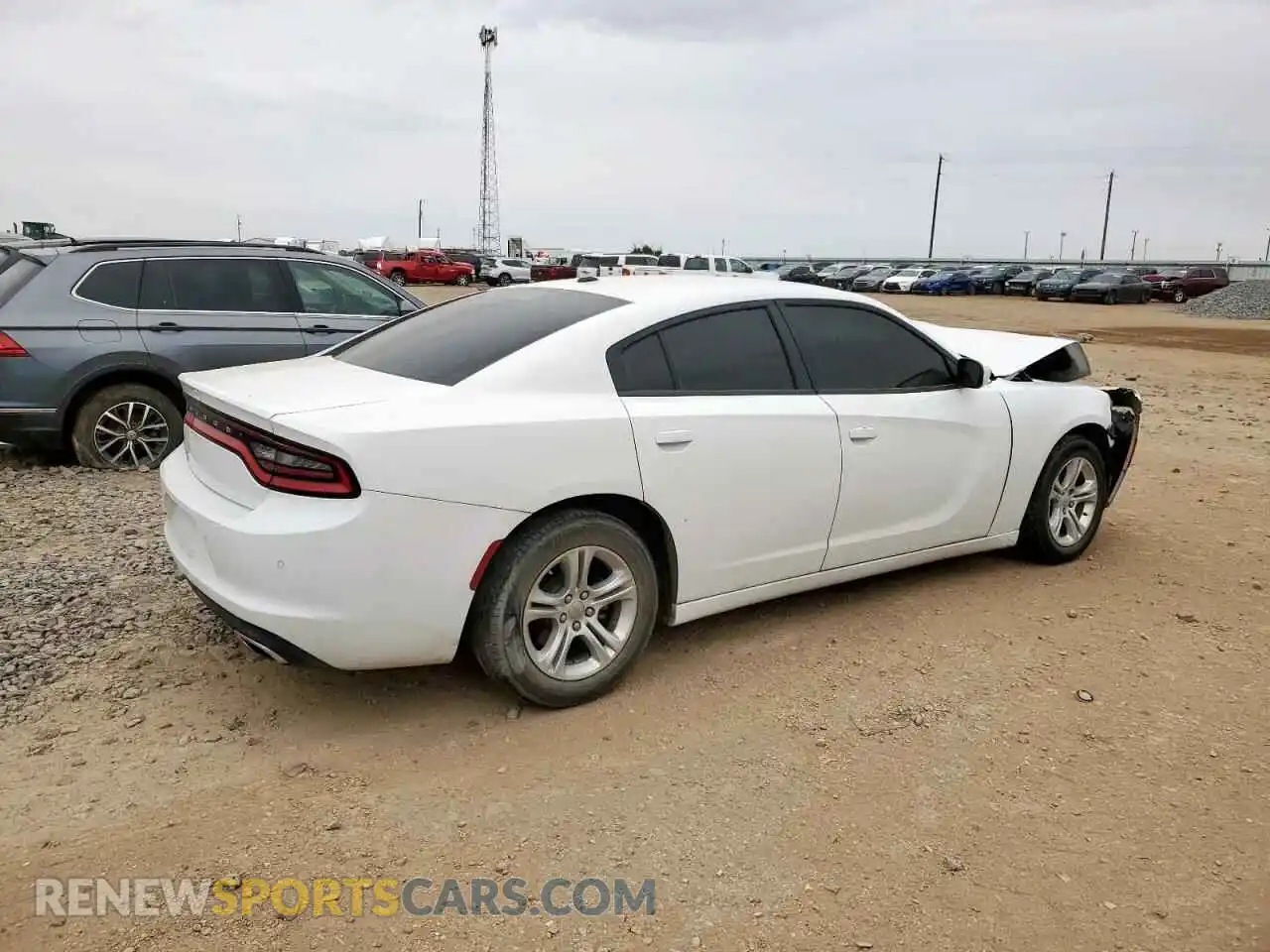 3 Photograph of a damaged car 2C3CDXBG0NH152338 DODGE CHARGER 2022