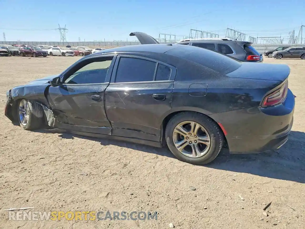 2 Photograph of a damaged car 2C3CDXBG0NH219679 DODGE CHARGER 2022