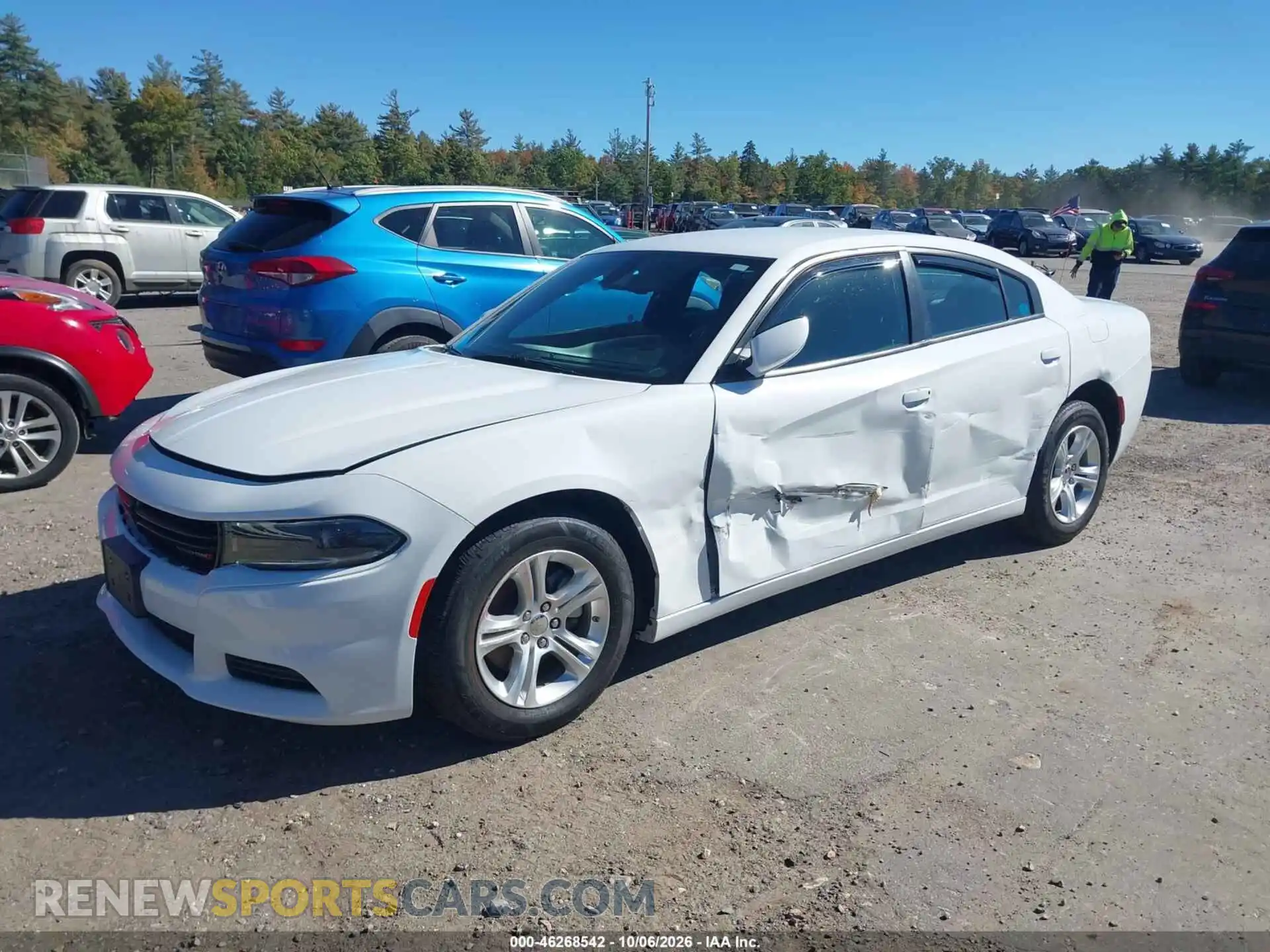2 Photograph of a damaged car 2C3CDXBG0NH219956 DODGE CHARGER 2022