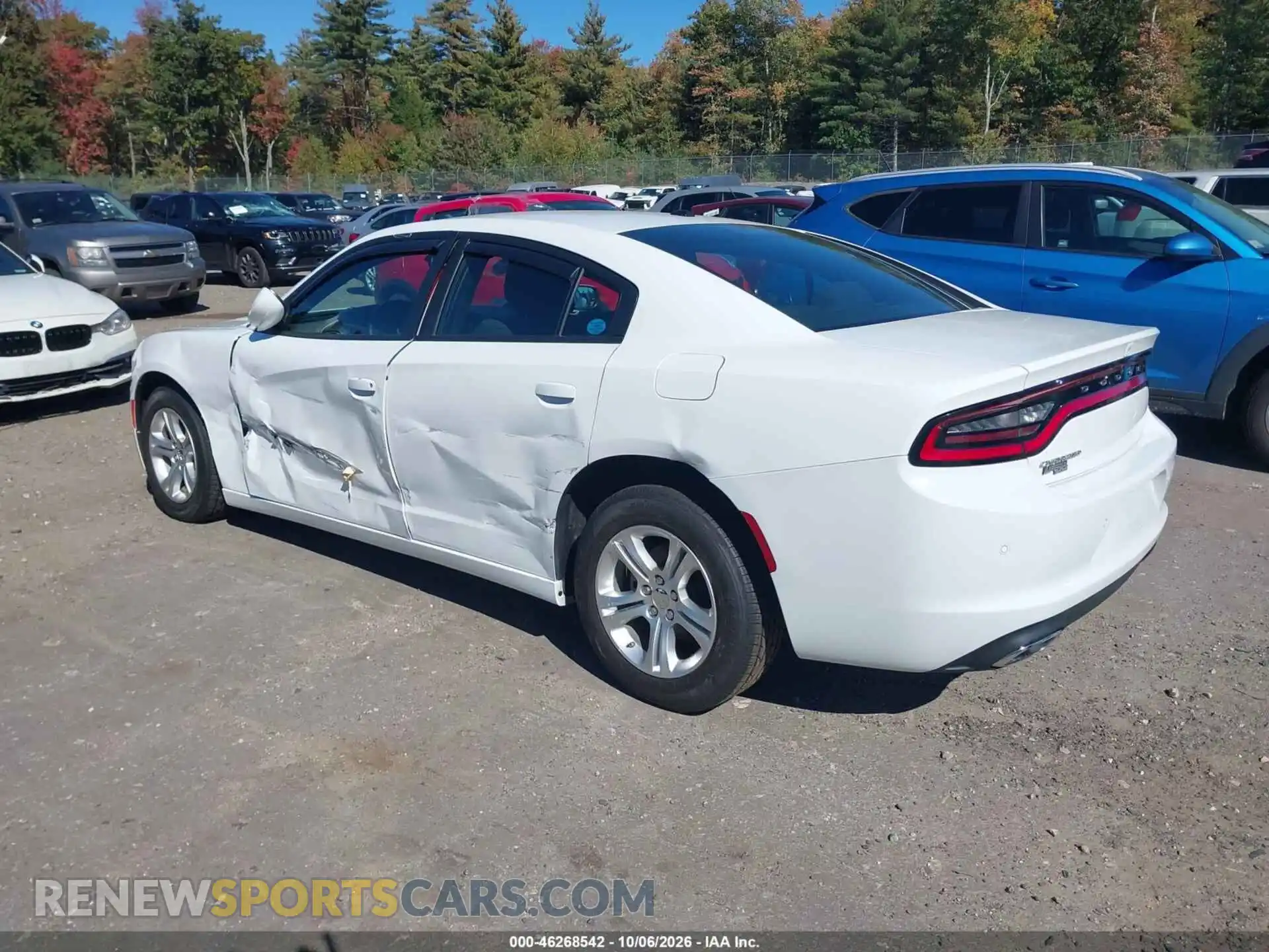 3 Photograph of a damaged car 2C3CDXBG0NH219956 DODGE CHARGER 2022