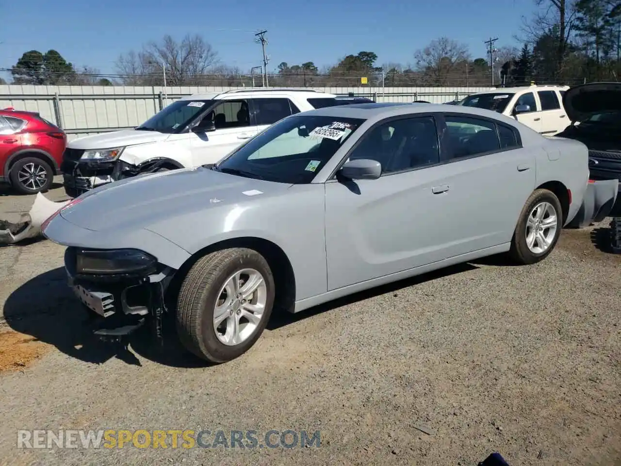 1 Photograph of a damaged car 2C3CDXBG1NH169326 DODGE CHARGER 2022