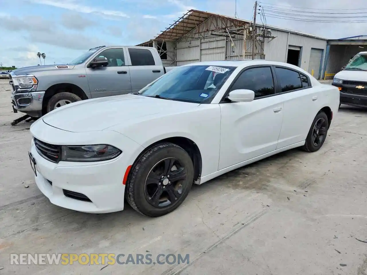 1 Photograph of a damaged car 2C3CDXBG1NH201708 DODGE CHARGER 2022