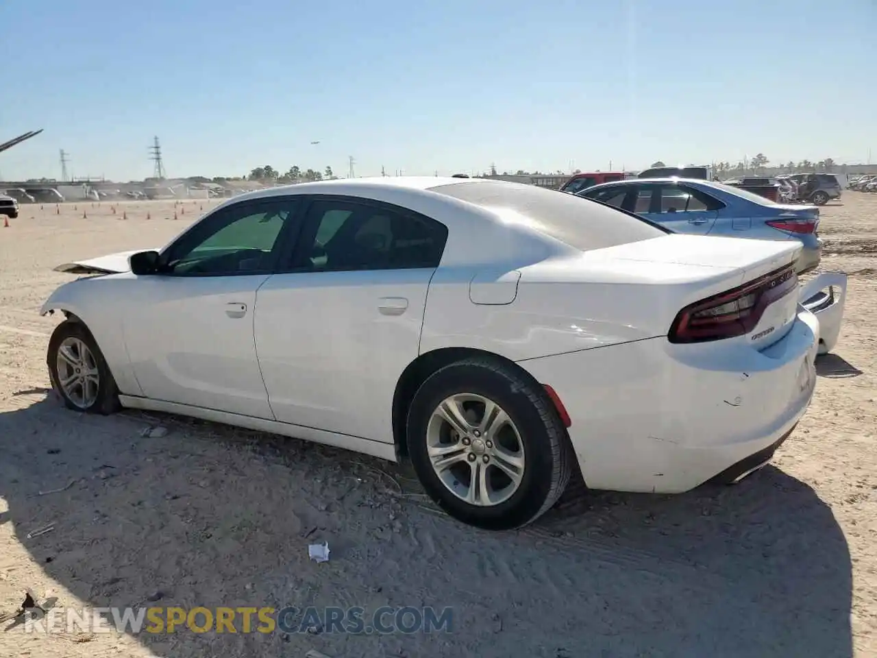 2 Photograph of a damaged car 2C3CDXBG1NH213065 DODGE CHARGER 2022