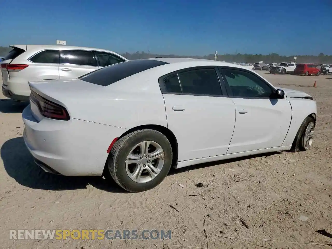 3 Photograph of a damaged car 2C3CDXBG1NH213065 DODGE CHARGER 2022