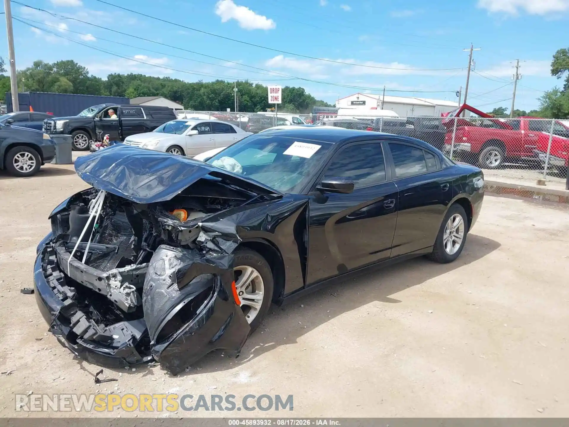 2 Photograph of a damaged car 2C3CDXBG1NH247958 DODGE CHARGER 2022