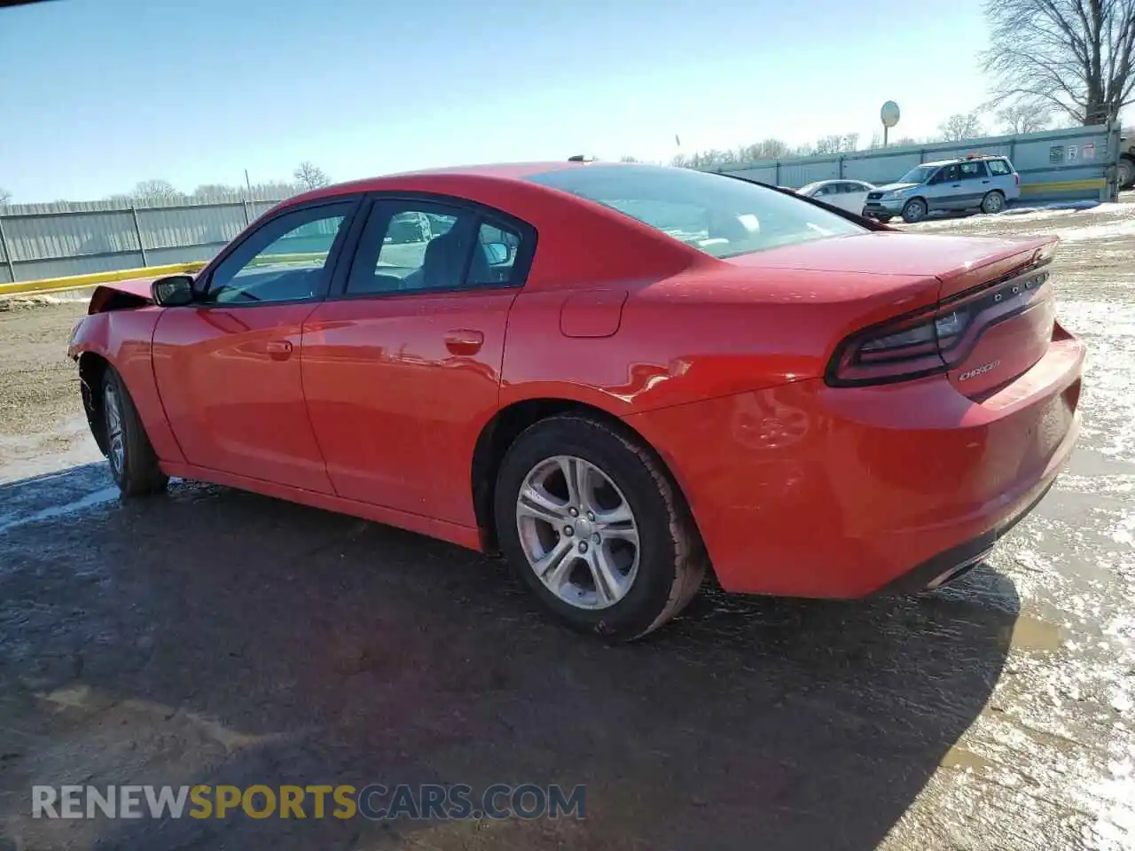 2 Photograph of a damaged car 2C3CDXBG2NH119101 DODGE CHARGER 2022