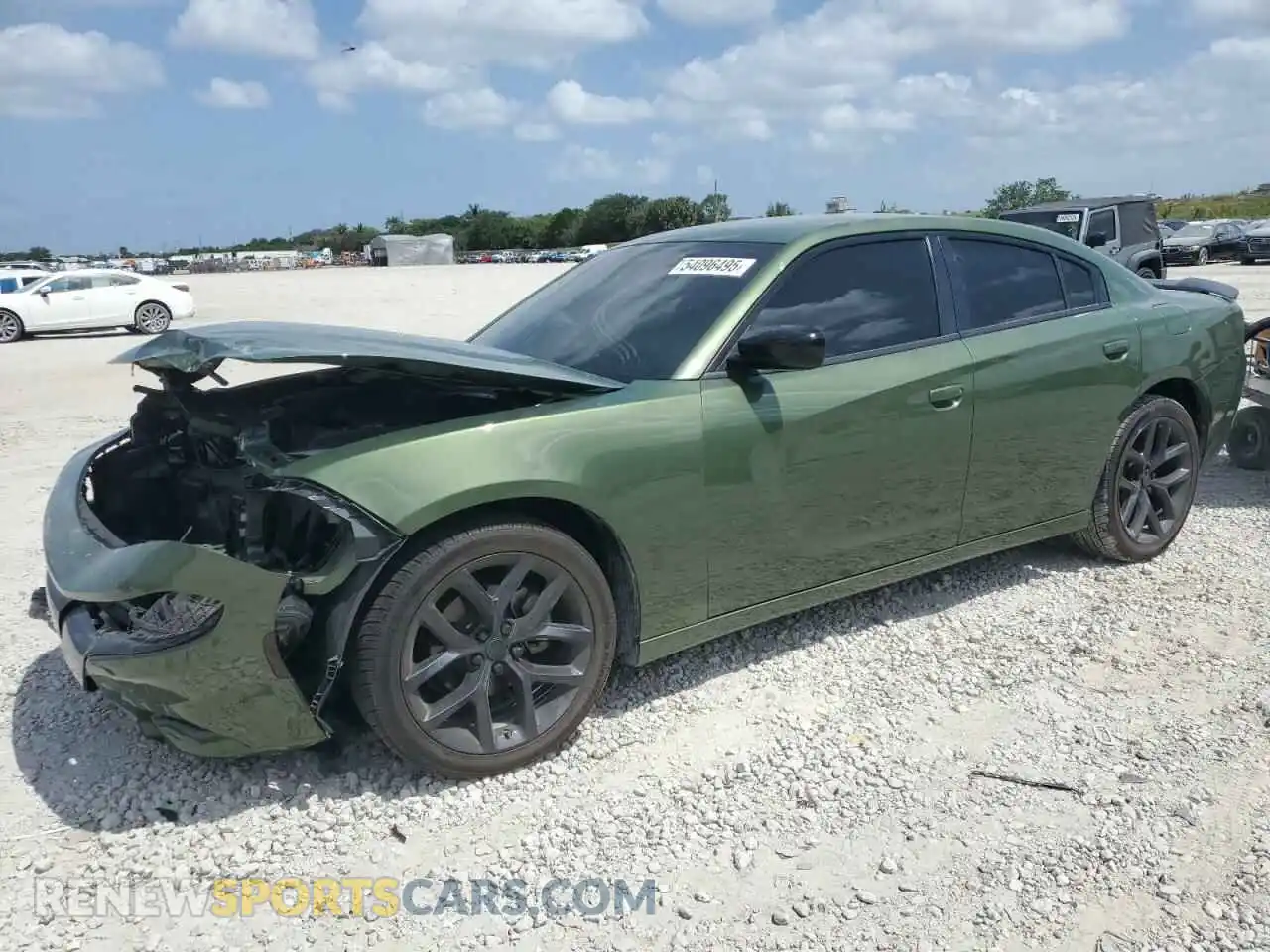 1 Фотография поврежденного автомобиля 2C3CDXBG2NH150140 DODGE CHARGER 2022