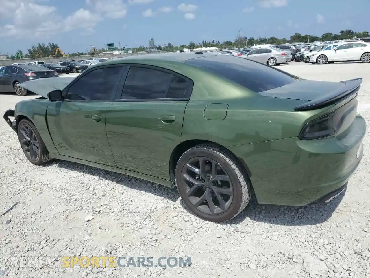 2 Фотография поврежденного автомобиля 2C3CDXBG2NH150140 DODGE CHARGER 2022