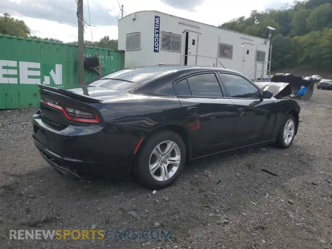3 Photograph of a damaged car 2C3CDXBG2NH172624 DODGE CHARGER 2022