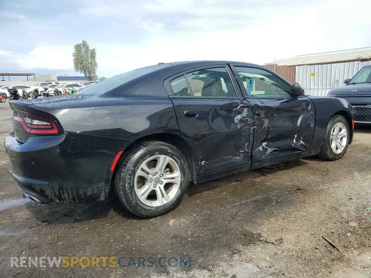 3 Photograph of a damaged car 2C3CDXBG2NH212541 DODGE CHARGER 2022