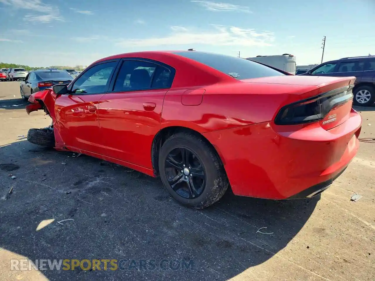 2 Photograph of a damaged car 2C3CDXBG2NH212717 DODGE CHARGER 2022