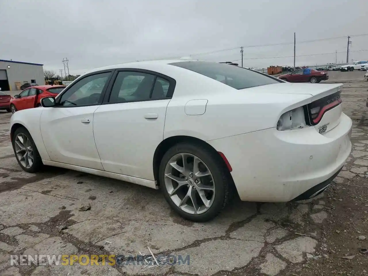 2 Photograph of a damaged car 2C3CDXBG2NH216878 DODGE CHARGER 2022