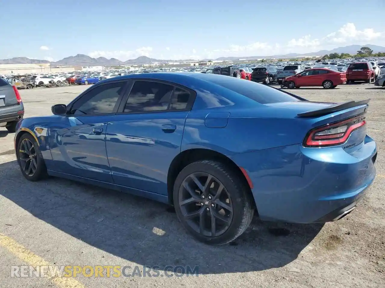 2 Photograph of a damaged car 2C3CDXBG2NH217299 DODGE CHARGER 2022