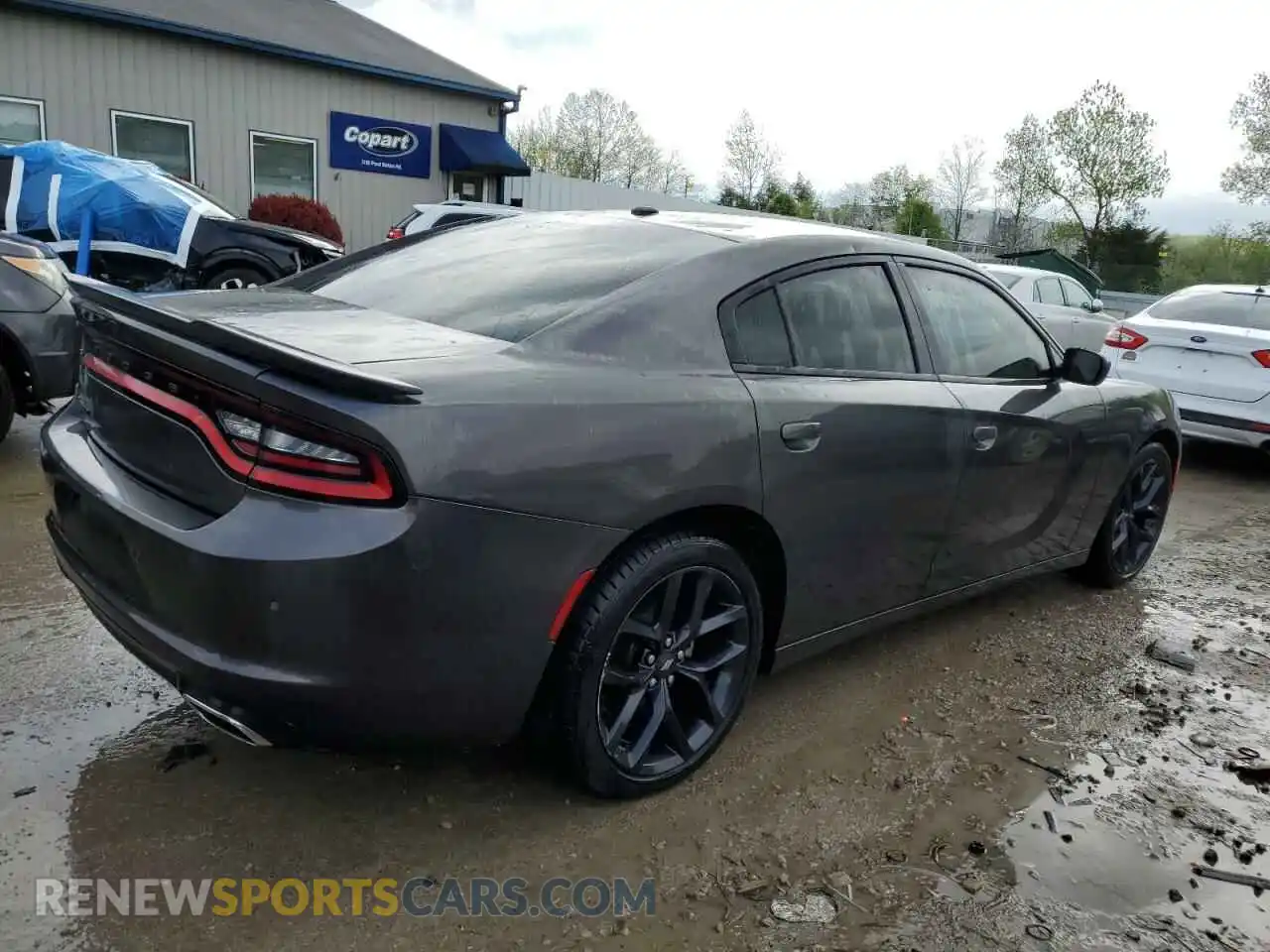 3 Photograph of a damaged car 2C3CDXBG2NH224737 DODGE CHARGER 2022