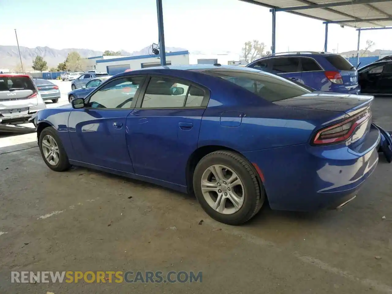 2 Photograph of a damaged car 2C3CDXBG2NH231476 DODGE CHARGER 2022