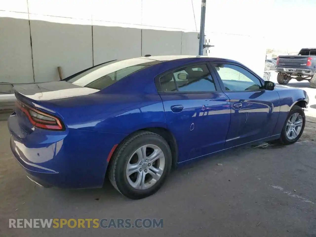 3 Photograph of a damaged car 2C3CDXBG2NH231476 DODGE CHARGER 2022