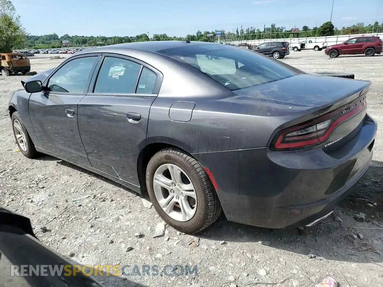 2 Photograph of a damaged car 2C3CDXBG2NH239187 DODGE CHARGER 2022