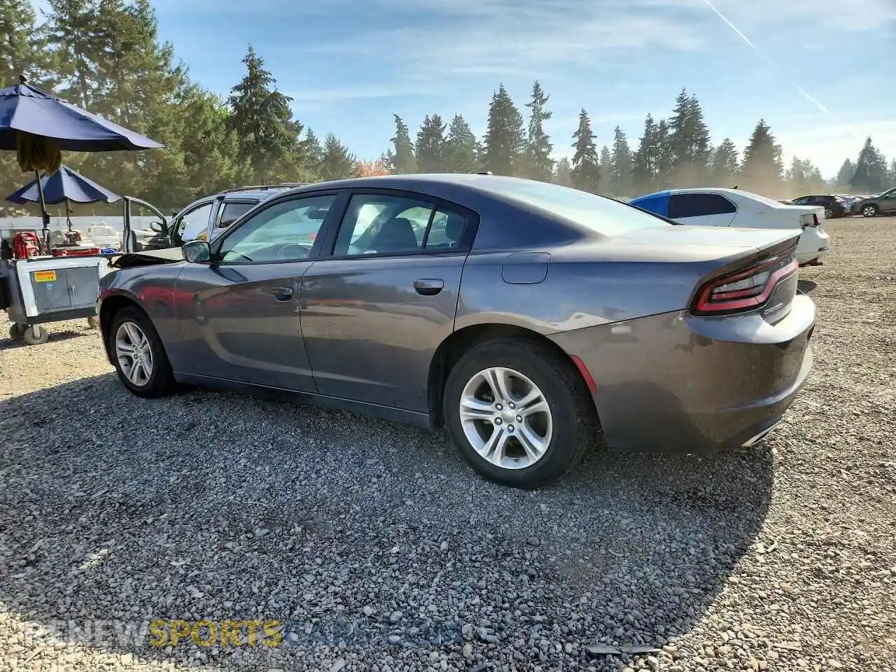 2 Photograph of a damaged car 2C3CDXBG2NH250416 DODGE CHARGER 2022