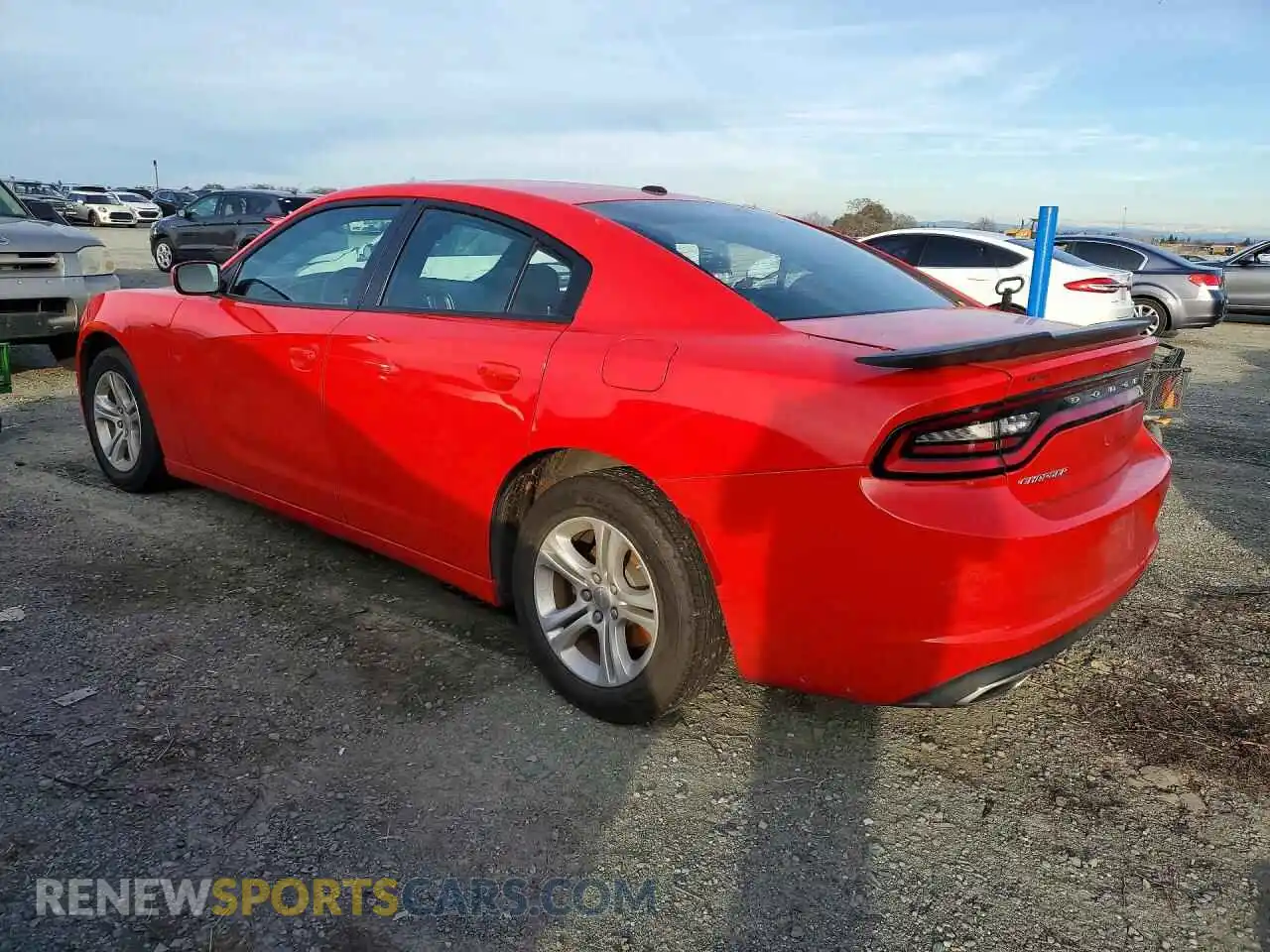 2 Photograph of a damaged car 2C3CDXBG3NH161003 DODGE CHARGER 2022