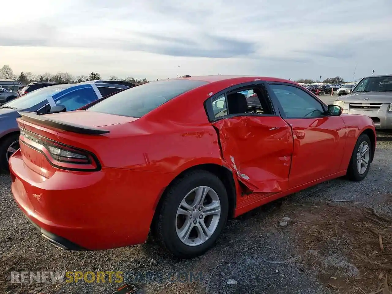 3 Photograph of a damaged car 2C3CDXBG3NH161003 DODGE CHARGER 2022
