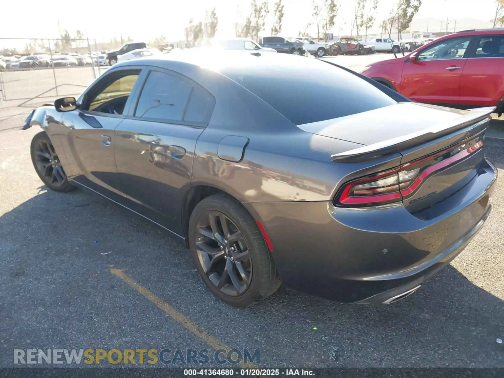 3 Фотография поврежденного автомобиля 2C3CDXBG3NH186340 DODGE CHARGER 2022