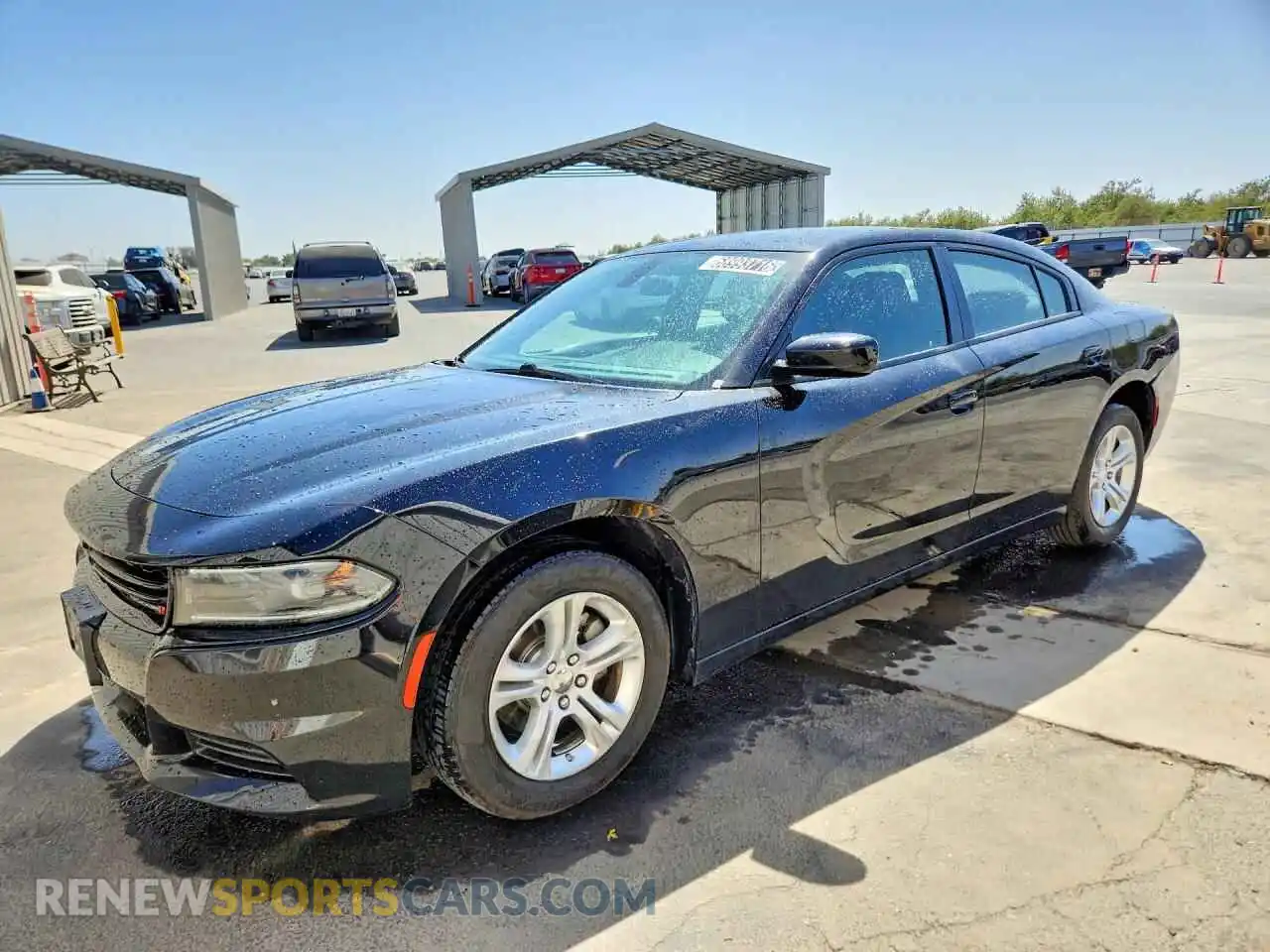 1 Photograph of a damaged car 2C3CDXBG3NH200611 DODGE CHARGER 2022