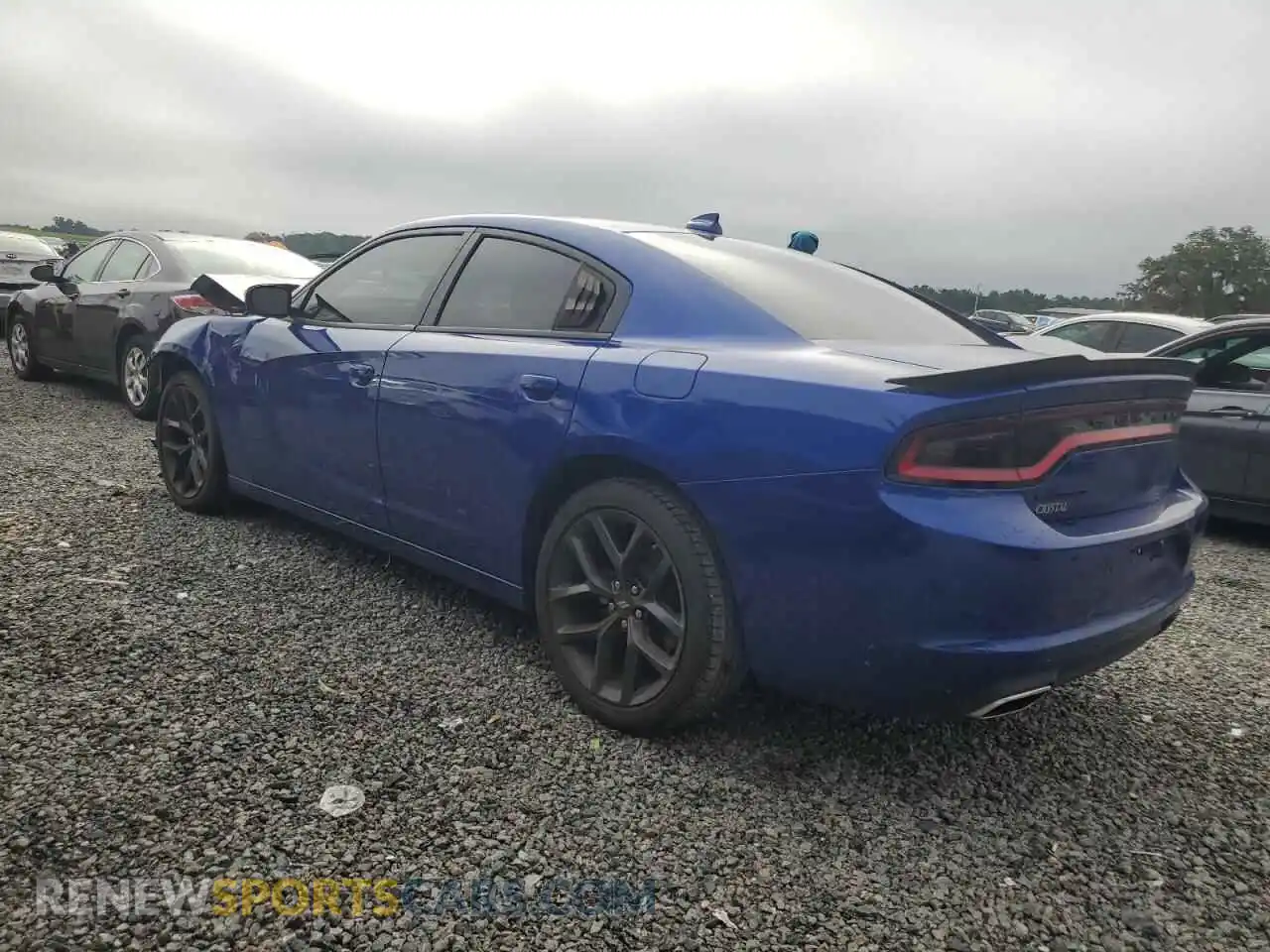 2 Photograph of a damaged car 2C3CDXBG3NH210247 DODGE CHARGER 2022