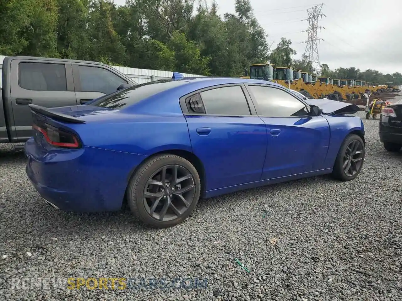 3 Photograph of a damaged car 2C3CDXBG3NH210247 DODGE CHARGER 2022