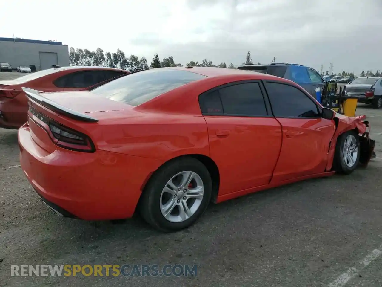 3 Photograph of a damaged car 2C3CDXBG3NH212905 DODGE CHARGER 2022