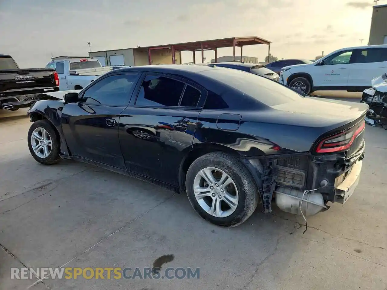 2 Photograph of a damaged car 2C3CDXBG3NH219708 DODGE CHARGER 2022