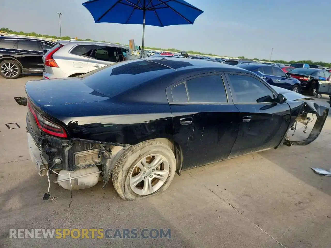 3 Photograph of a damaged car 2C3CDXBG3NH219708 DODGE CHARGER 2022