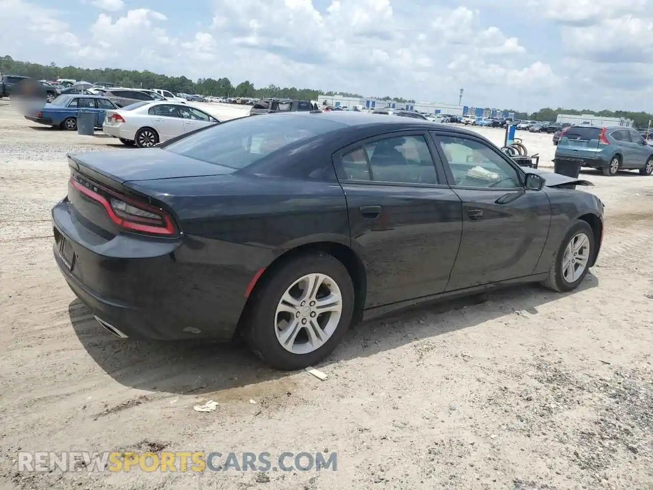 3 Photograph of a damaged car 2C3CDXBG3NH255771 DODGE CHARGER 2022