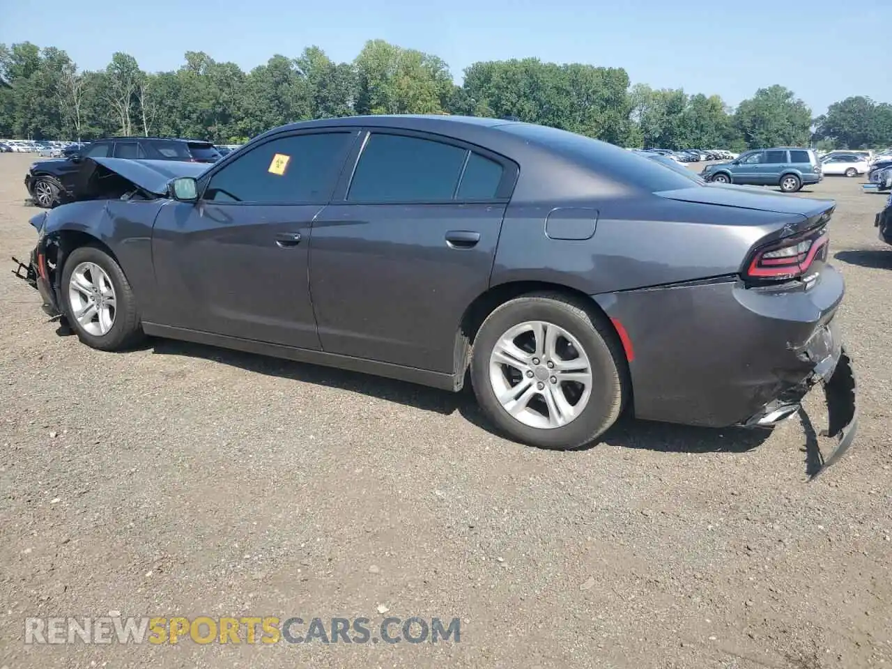 2 Photograph of a damaged car 2C3CDXBG4NH114577 DODGE CHARGER 2022